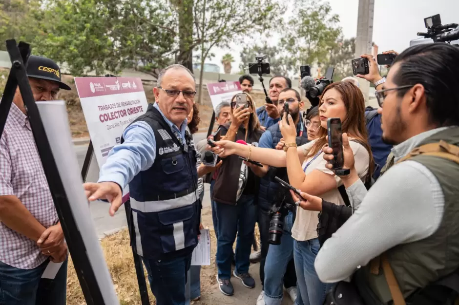 Concluye la rehabilitaci�n del Colector Oriente