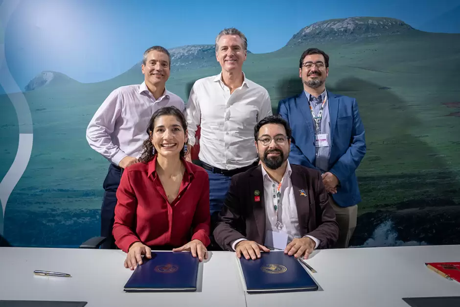 Newsom ampl�a liderazgo clim�tico global de California con nuevos acuerdos en Brasil, Colombia y Chile