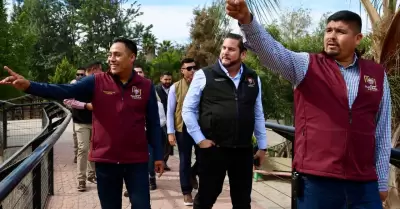 Recorre Ismael Burgue�o Ruiz el Parque Morelos