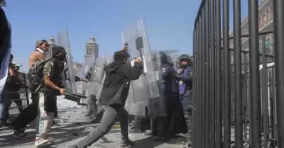 Hechos violentos en el Z�calo