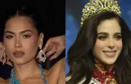 La reacci�n de Andrea Meza al ver a F�tima Bosch ganar Miss Universo 2025