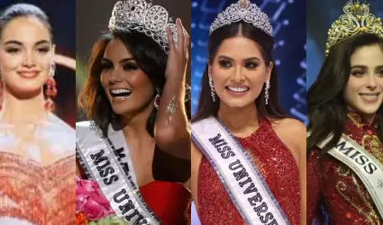 F�tima Bosch, Andrea Meza, Ximena Navarrete, Lupita Jones
