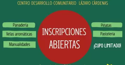 Talleres navide�os en Centro de Desarrollo Comunitario de L�zaro C�rdenas