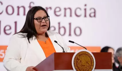 Citlalli Hern�ndez Mora, secretaria de las Mujeres.