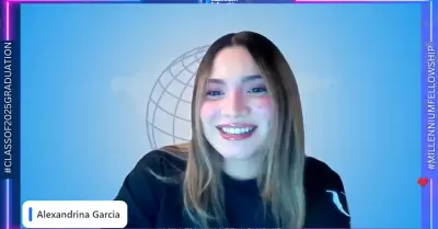 Alexandrina Garc�a Vizcarra, estudiante de la Licenciatura en Psicolog�a Cl�nica
