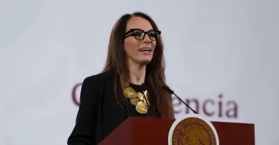Gabriela Cuevas Barr�n, coordinadora de los trabajos del Gobierno de M�xico para
