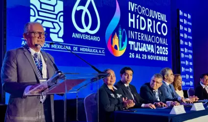 Inaugura secretario del Agua el IV Foro Juvenil H�drico Internacional 2025