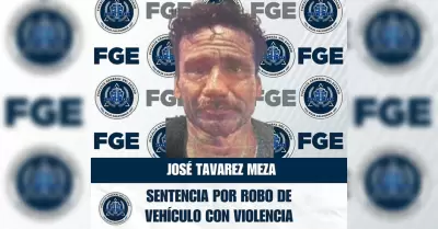 Sentenciado a m�s de 5 a�os de prisi�n por robo de veh�culo con violencia