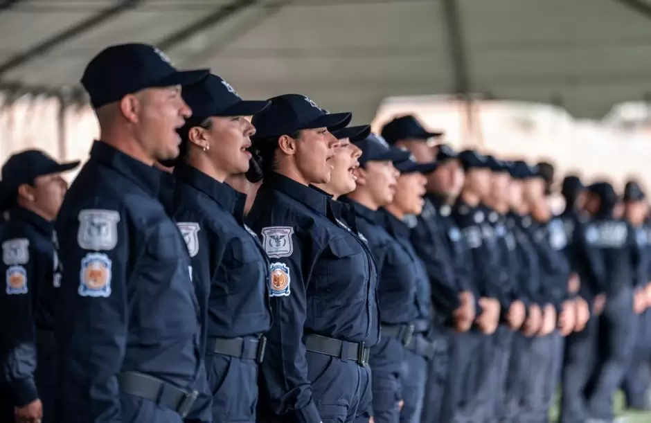 Ceremonia de Graduaci�n de nuevos elementos policiacos