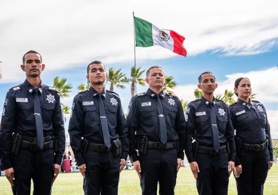 Ceremonia de Graduaci�n de nuevos elementos policiacos