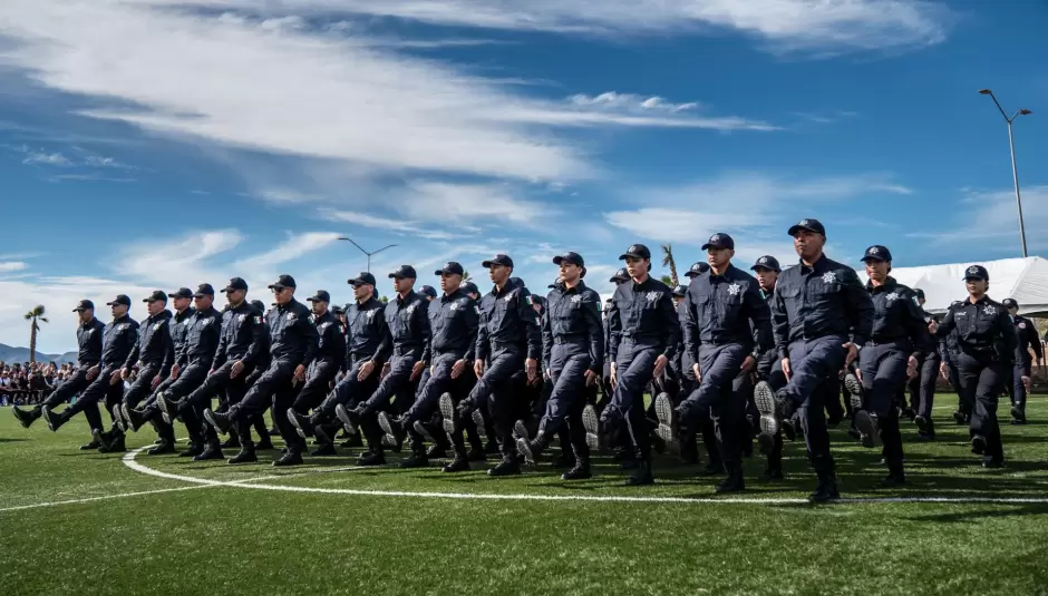 Ceremonia de Graduaci�n de nuevos elementos policiacos