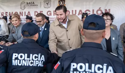 Ceremonia de Graduaci�n de nuevos elementos policiacos