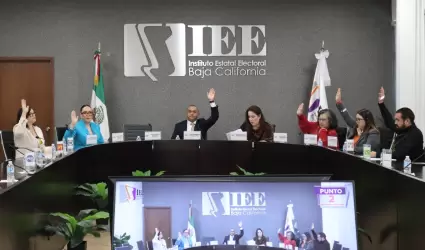 Celebra Consejo General del IEEBC su 11.� sesi�n ordinaria