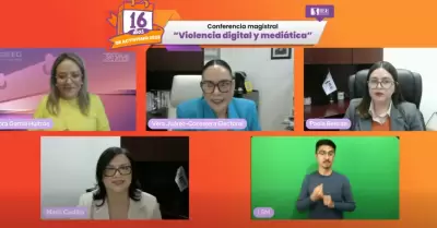 Conferencia magistral "Violencia digital y medi�tica"