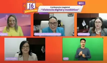 Conferencia magistral "Violencia digital y medi�tica"