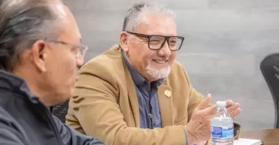 El Secretario del Agua en Baja California, V�ctor Daniel Amador Barrag�n