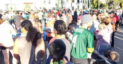 J�venes de Probation participan en la carrera Encinitas Turkey Trot