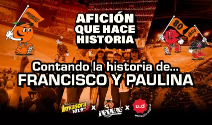 Aficionado pidi� a Paulina ser su novia durante final de Naranjeros.
