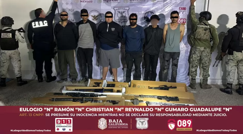 Detenci�n de l�der prioritario de los Beltr�n Leyva en Tijuana y banda criminal de la "Mayiza" en Rosarito
