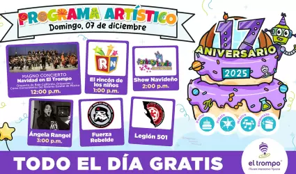 Programa por su 17� aniversario