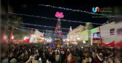 Realizan el tradicional encendido del �rbol de Navidad CocaCola y Ayuntamiento d