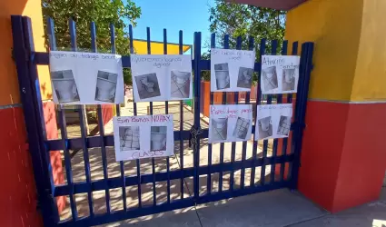 Cierre de Jard�n de Ni�os en Los Jardines