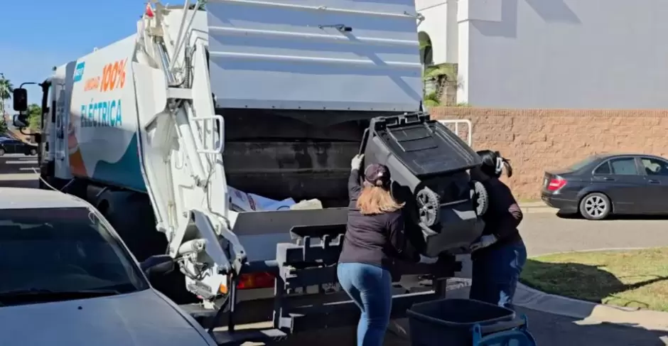 Mujeres se integran al servicio de recolecci�n de basura