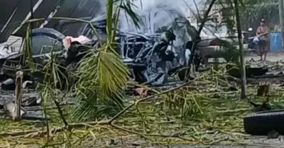 Explosi�n de coche-bomba en Michoac�n