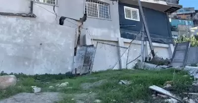 Deslave en colonia Libertad dej� inhabitable una casa que en 62 a�os no hab�a pr