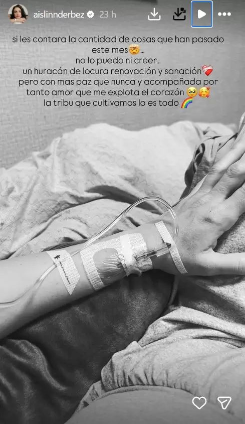 Aislinn Derbez fue operada tras la muerte de su mam�