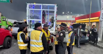 Guardia Nacional da acompa�amiento a peregrinos que asisten a la Bas�lica de Gua