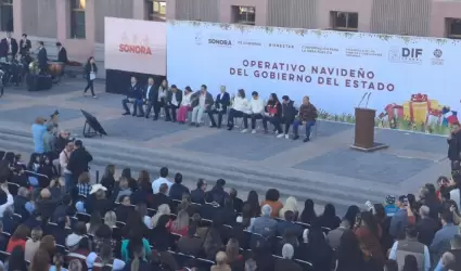 Arranca operativo navide�o del Gobierno de Sonora