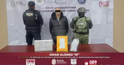 Detenido en Ensenada; intent� eludir la acci�n policial