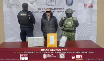 Detenido en Ensenada; intent� eludir la acci�n policial