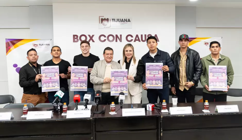 Box con Causa en beneficio de las ni�as y los ni�os de Tijuana