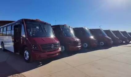 Entrega de camiones