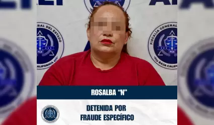 Detenida por delito de fraude espec�fico