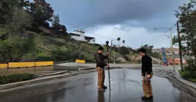 Protecci�n Civil Municipal realiza monitoreos constantes en la zona de S�nchez T