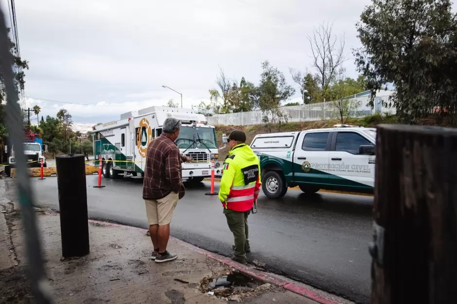 Reportes derivados de las lluvias durante la madrugada de este jueves 1 de enero