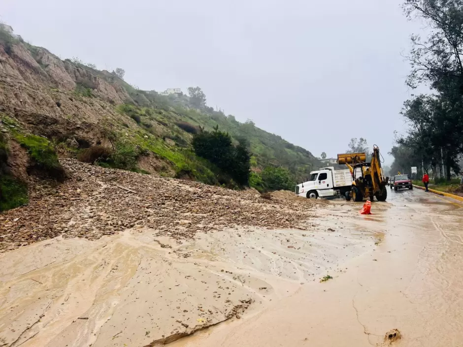 Reportes derivados de las lluvias durante la madrugada de este jueves 1 de enero