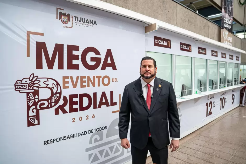 Cumple Ismael Burgue�o con el pago de su Impuesto Predial
