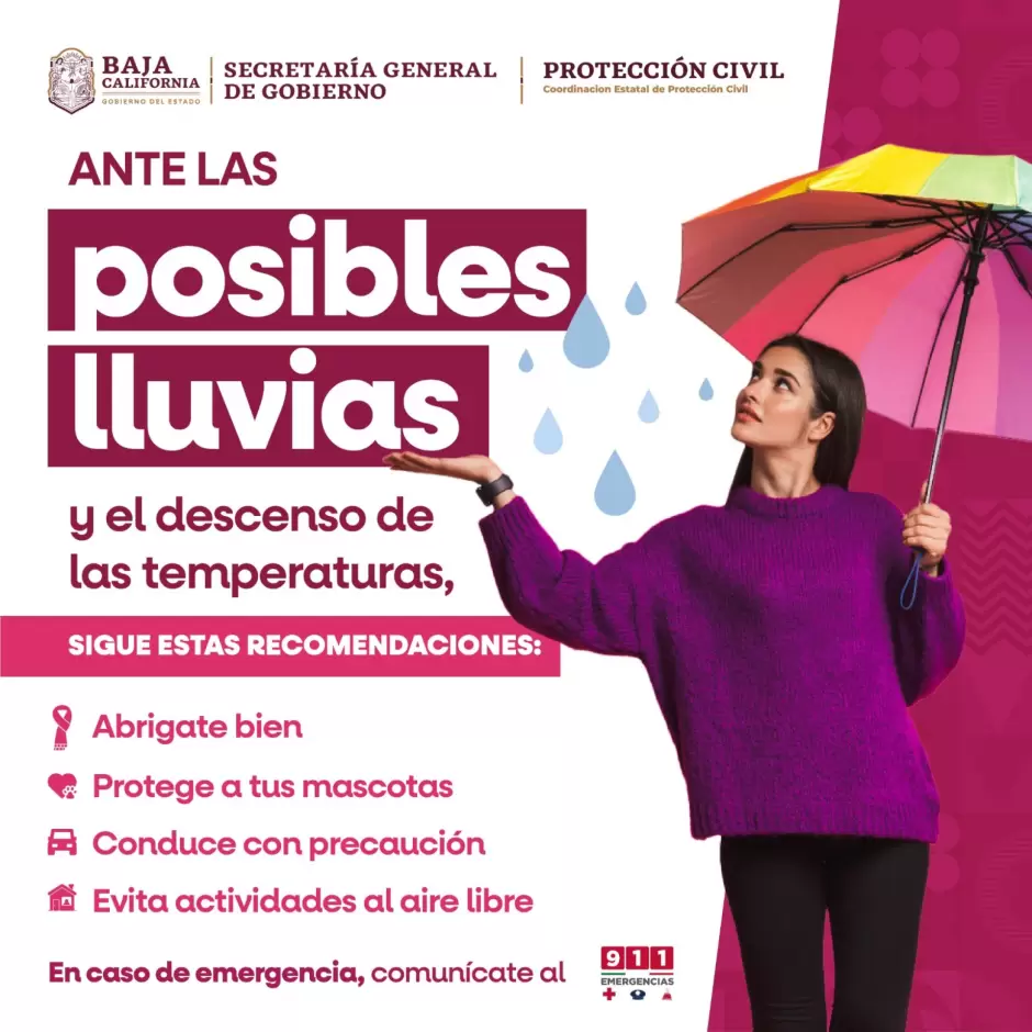 Pron�stico de precipitaciones este fin de semana