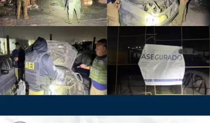 Fiscal�a recupera 6 veh�culos con reporte de robo en Tijuana
