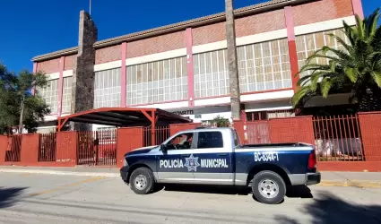 Recorridos preventivos en planteles escolares durante el periodo vacacional