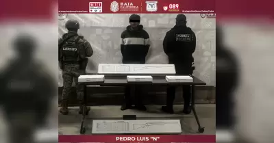 Detenido con arma en Tijuana