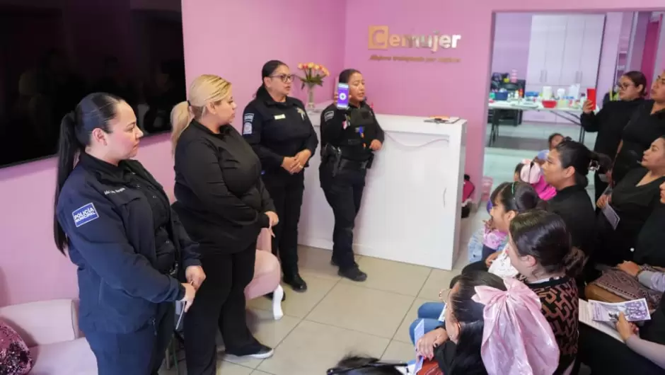 Capacitaci�n sobre violencia familiar en Cemujer