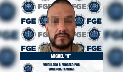 Vinculado a proceso por violencia familiar en Tecate