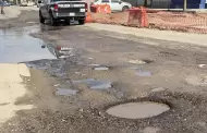 Calles en malas condiciones complican la movilidad en Hermosillo