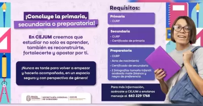 Cejum el acceso de las mujeres a la educaci�n b�sica