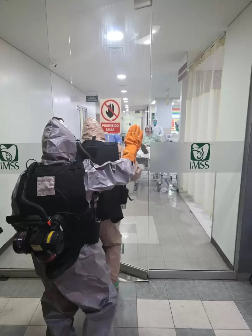 Activan protocolo por posible exposici�n a sustancias qu�micas en cl�nica del IMSS en Tijuana